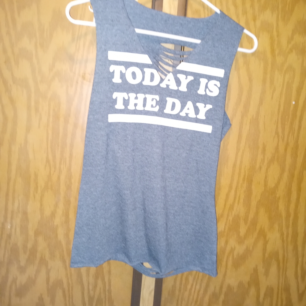 Backless shirt